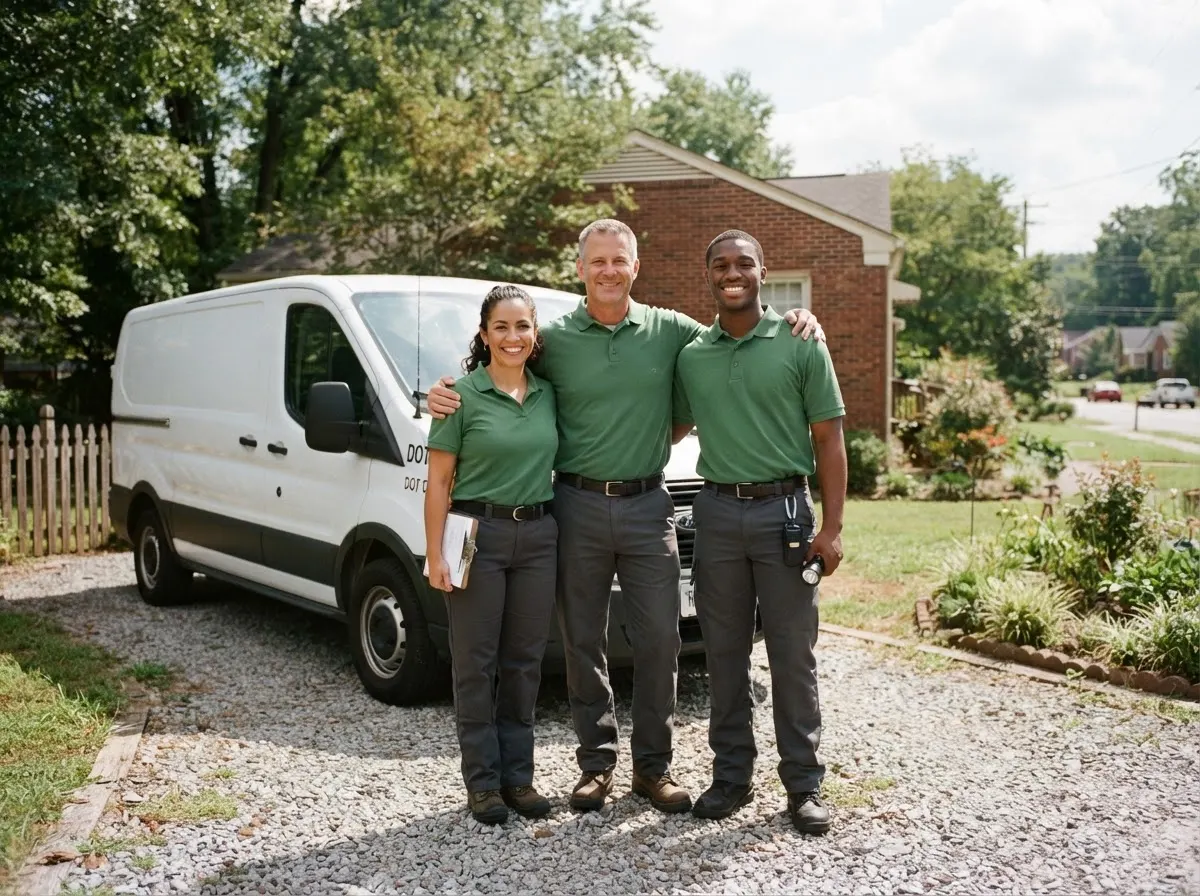 The Sunridge Bug Response team, pest control sevice in Chattanooga, TN